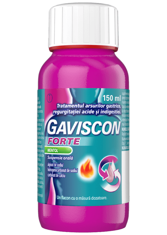 Gaviscon FORTE Mentol Suspensie orală
