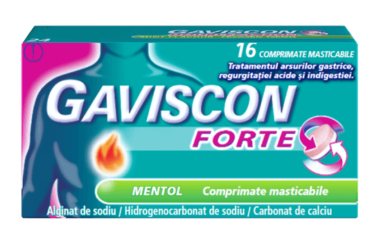 Gaviscon FORTE Mentol Comprimate masticabile